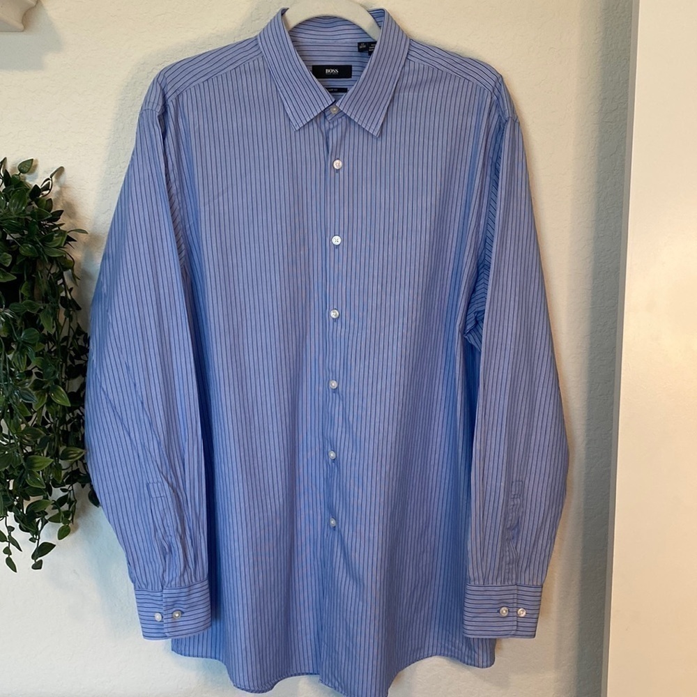 Boss Hugo Boss Men’s Dress Shirt - Neck 17